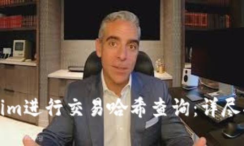如何使用Tokenim进行交易哈希查询:详尽指南与实用技巧